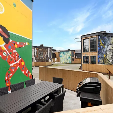 Hotell Rent A Holiday Home In Fun Art Fun In Blokhus!